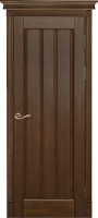 Дверь межкомнатная ОКА Версаль ДГ Ольха 40x200 (античный орех) - 