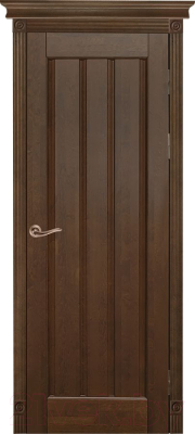 Дверь межкомнатная ОКА Версаль ДГ Ольха 40x200 (античный орех)