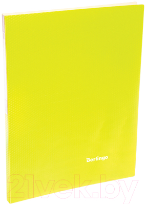 Папка для бумаг Berlingo Neon / ACp_01803 (неоновый желтый)