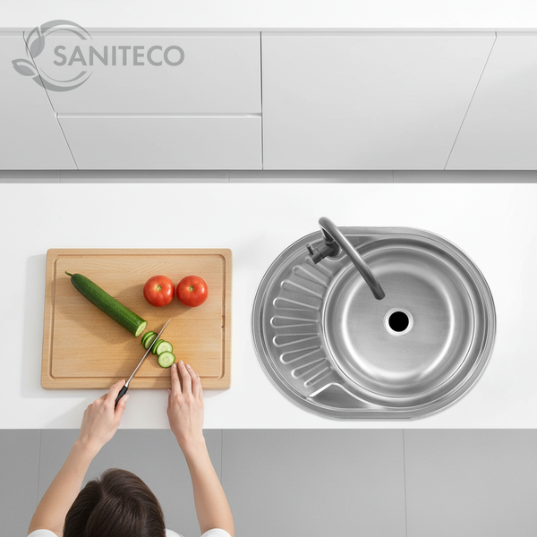 Мойка кухонная Saniteco 5745-R