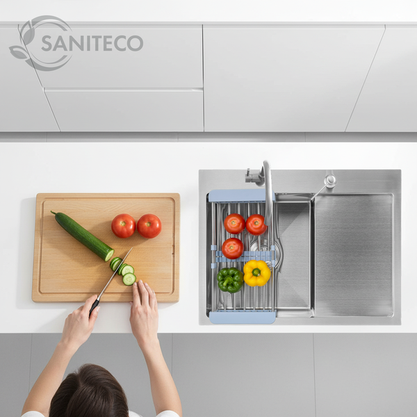 Купить Мойка кухонная Saniteco 6550-L в Слуцке