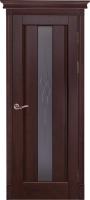 Дверь межкомнатная ОКА Версаль ДЧ ольха 60x200 (махагон) - 