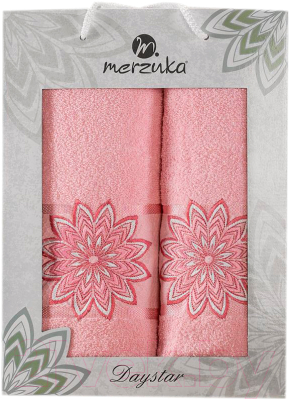 Набор полотенец Merzuka Daystar 50x90/70x140 / 11292 (розовый)