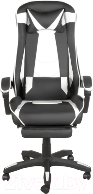 Кресло геймерское Меб-ФФ MF-6056 (черный/белый)