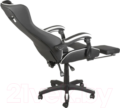 Кресло геймерское Меб-ФФ MF-6056 (черный/белый)