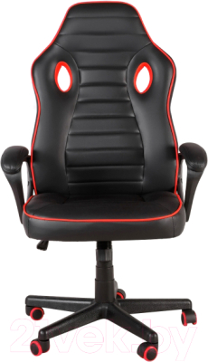 Кресло геймерское Меб-ФФ MF-3041 (черный/красный)