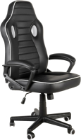 Кресло геймерское Меб-ФФ MF-3041 (черный/белый) - 