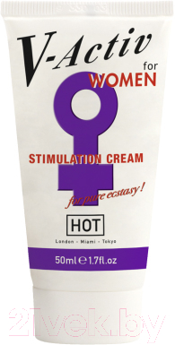 Изображение товара Лубрикант-крем HOT V-Active для женщин / 44536.07 (50мл)