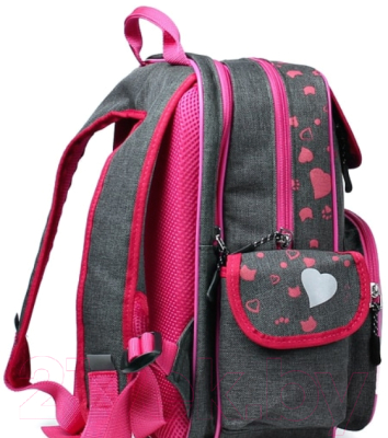Школьный рюкзак Galanteya 3619 / 22с1048к45 (серый/цветной)
