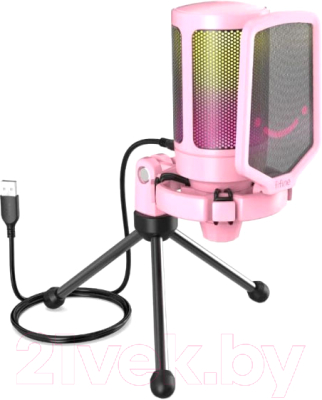 Микрофон Fifine A6VP (розовый)