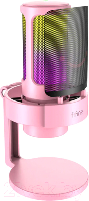 Микрофон Fifine A8P (розовый)