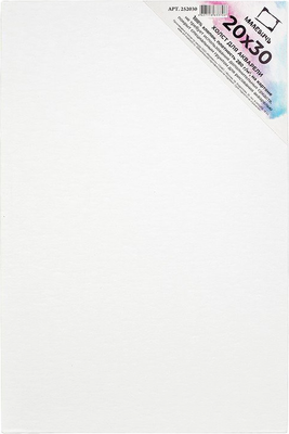 Холст для рисования Малевичъ На картоне / 252030 (20x30см) -