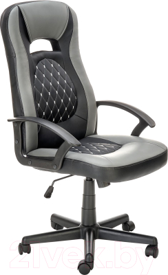 Кресло офисное Halmar Castano (серый/черный)