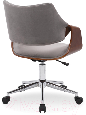 Кресло офисное Halmar Colt (ореховый/серый)