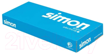 Рамка для выключателя Simon 82637-30 (белый)