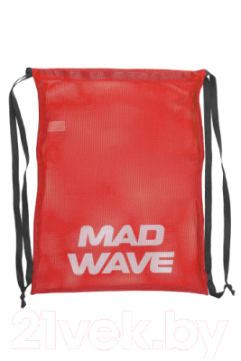 Мешок для обуви Mad Wave Dry Mesh Bag (45x38, красный)