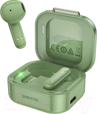 Borofone BW16 TWS (зеленый) Беспроводные наушники купить в Минске ...