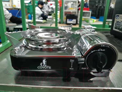 Изображение товара Плита туристическая Coyote MS-8000S (черный глянцевый)