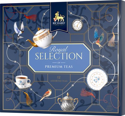 Чай пакетированный Richard Royal Selection Of Premium Teas / 101540 (72пак) - 
