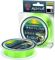 

Леска флюорокарбоновая Sprut, Skyline Fluorocarbon Composition Evo Tech Pro 100м 0.505мм Neon