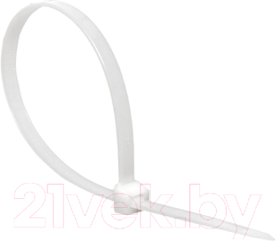 Стяжка для кабеля Vikont Electro Нейлоновая 4.8x500 (100шт, белый)