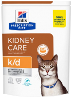 Сухой корм для кошек Hill's Prescription Diet Kidney Care k/d с тунцом / 605991 (400г) - 