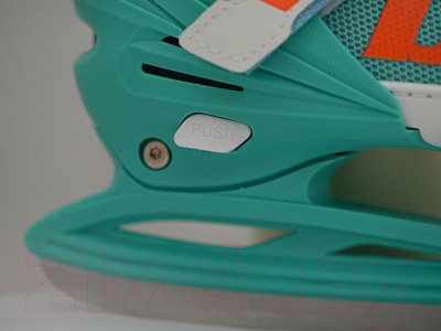 Изображение товара Коньки раздвижные Black Aqua AS-408 (р-р 39-42, мятный/оранжевый)