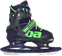 

Коньки раздвижные Black Aqua, AS-408