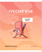 

Тетрадь предметная ArtSpace, Не по правилам. Русский язык / Тп48л_48053