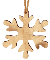

Подвеска новогодняя GreenDeco, Снежинка / 90839137