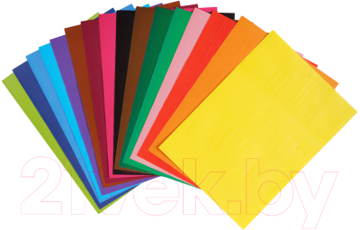 Изображение товара Набор цветной бумаги Мульти-пульти Приключения Енота / ЦБм16-16дв_31612 (16цв)