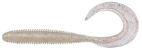 

Мягкая приманка Megabass, Kemuri Curly 4.5" Clear Holo