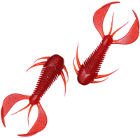 

Мягкая приманка Megabass, Rock Hog 2" Clear Red