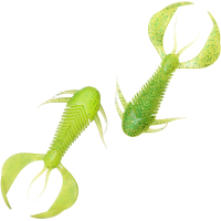 

Мягкая приманка Megabass, Rock Hog 2.5" Chart/Green Gold Flake