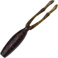 

Мягкая приманка Megabass, Tk Twister Jr Olive Red Flake