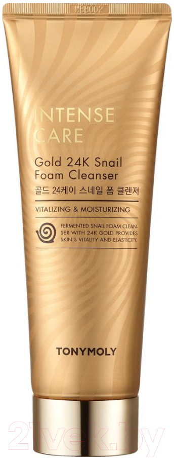 Пенка для умывания Tony Moly Intense Care Gold 24K Snail Foam Cleanser