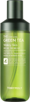 Тоник для лица Tony Moly The Chok Chok Green Tea Watery Skin Увлажняющий (180мл) - 