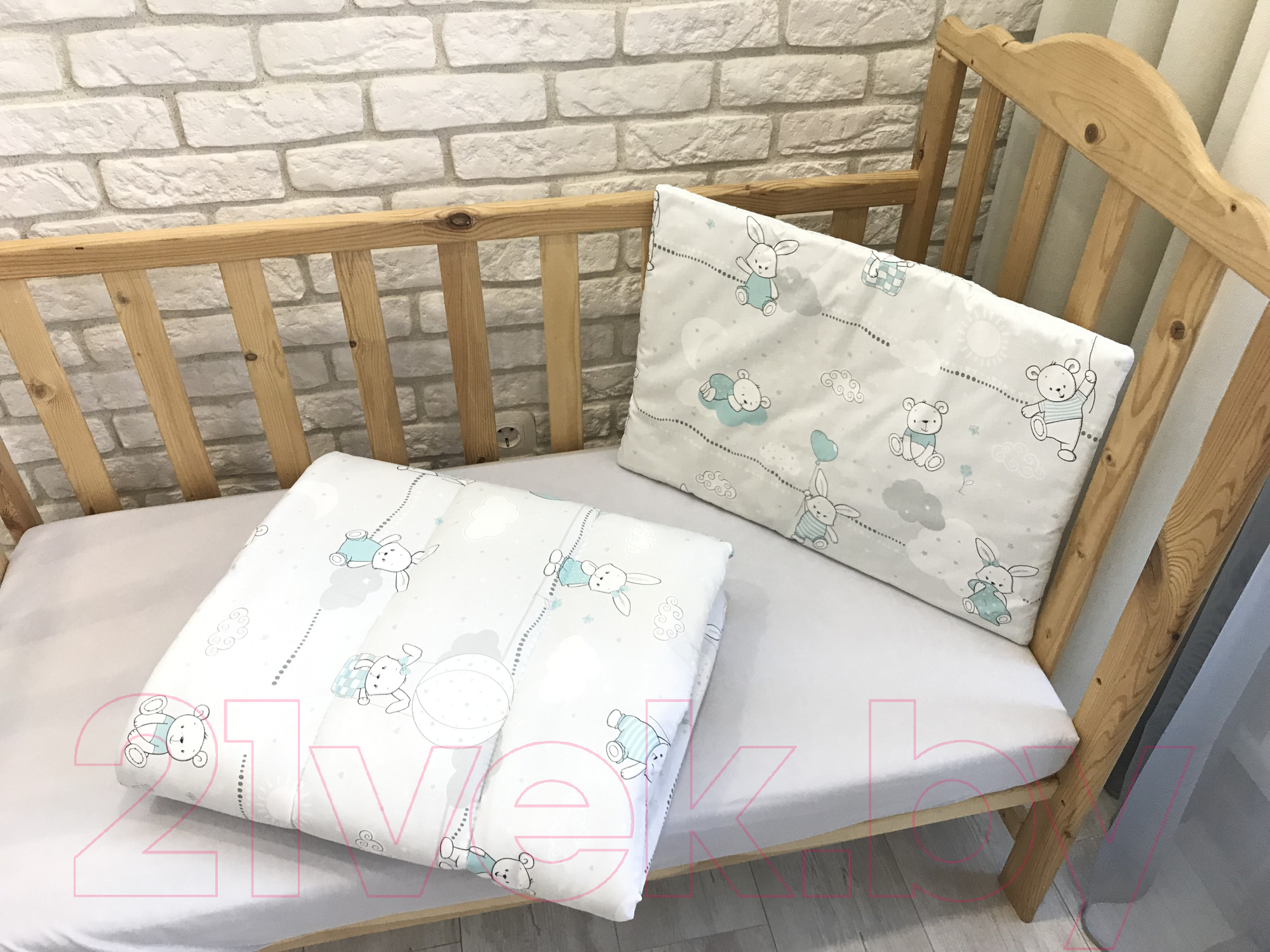 Комплект постельный для малышей Баю-Бай Air / К20Air3