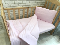 Комплект постельный для малышей Баю-Бай Pink Marshmallow / К20PM (розовый) - 