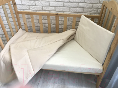 Комплект постельный для малышей Баю-Бай Vanilla Bliss / К20V (бежевый)