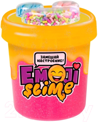 Слайм Slime Emoji / S130-77 (120мл, розовый)