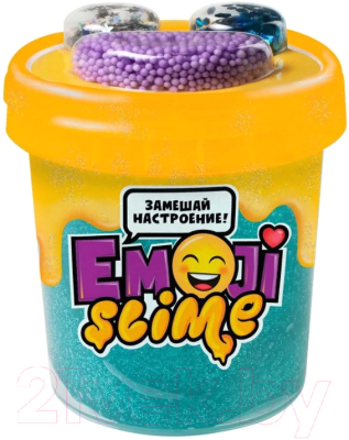 Слайм Slime Emoji / S130-78 (120мл, голубой)
