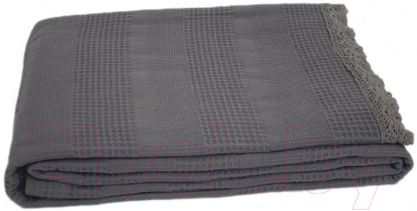 Плед Karven Dantelli Waffle Pike Евро 200x220 / Р 931 (темно-серый)