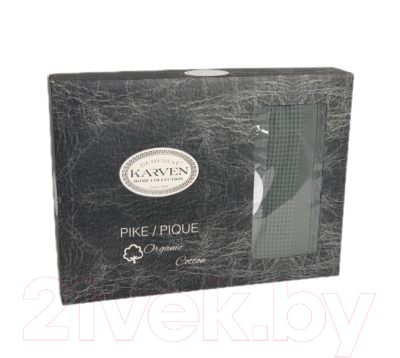 Плед Karven Dantelli Waffle Pike Евро 200x220 / Р 931 (хаки)