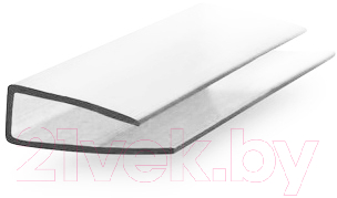 Изображение товара Профиль торцевой для поликарбоната TitanPlast UP 16мм (2.1м, прозрачный)