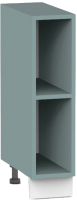 Шкаф-стол кухонный Интермебель Микс Топ ШСРЗ 850-32-200 межмодульный без столешницы (сумеречный голубой) - 
