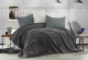 Плед Karven Super Soft Vigan Евро 200x220 / Р 942 (антрацит) - 