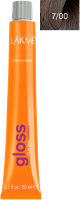 

Крем-краска для волос Lakme, Gloss Color Rinse+Jojoba Oil тонирующая безаммиачная 7/00