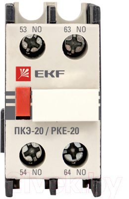 Приставка контактная EKF PROxima ПКЭ-20 2NO / ctr-sc-24