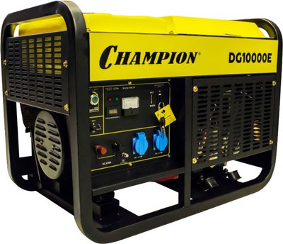 Дизельный генератор Champion DG10000E